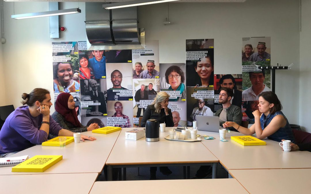 Een warme kennismaking met Amnesty International