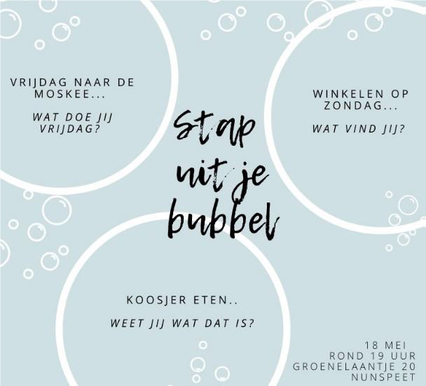 Het OJCM-jongerenpanel daagt je uit; stap uit je bubbel!