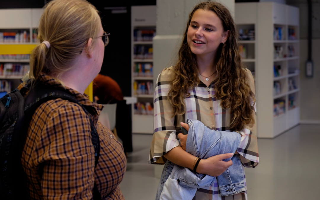 Esmée bij Bibliotheek Eindhoven